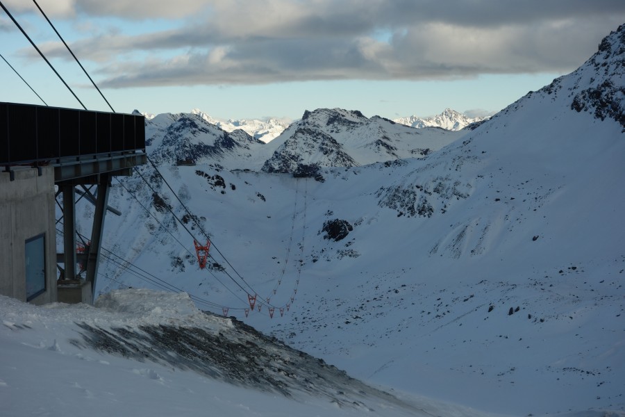 Strecke über das Urdental zum Hörnli, Dezember 2013