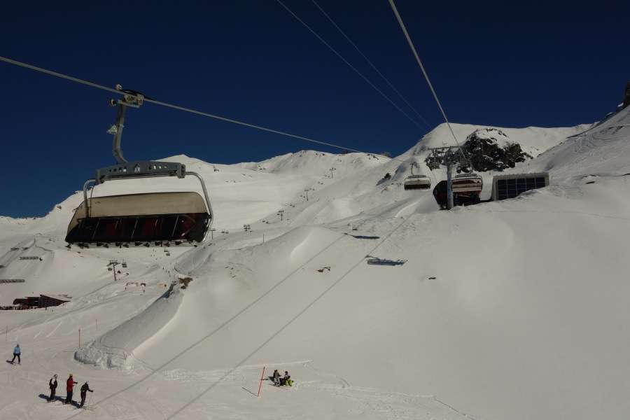 Sesselbahn Heimberg-Motta, März 2014