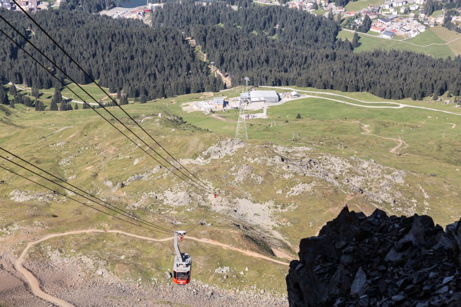Luftseilbahn Scharmoin-Parpaner Rothorn, 2014