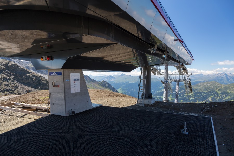 Bergstation der Sesselbahn Motta-Urdenfürggli, August 2014