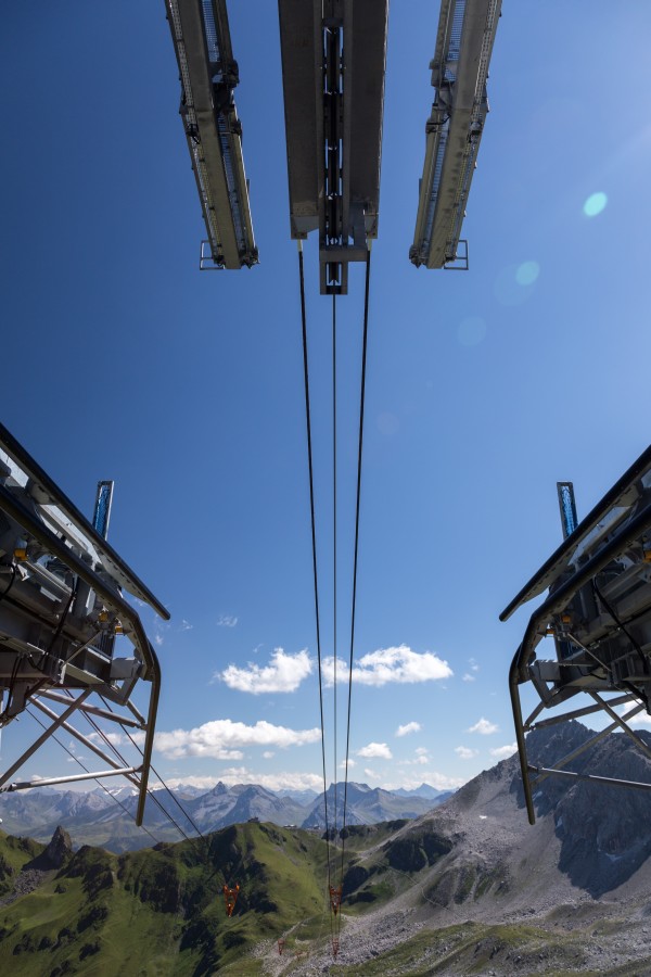 Luftseilbahn Hörnli-Urdenfürggli, August 2014