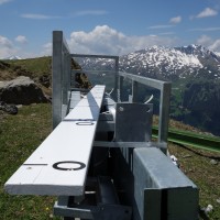 Spanneinrichtung der Sesselbahn Motta-Schwarzhorn, Juni 2013