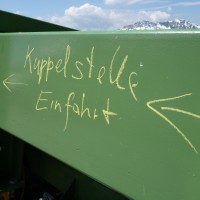 Talstationsumlauf der Sesselbahn Motta-Schwarzhorn, Juni 2013