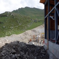 Talstationsbereich Sesselbahn Motta-Urdenfürggli, Juli 2013