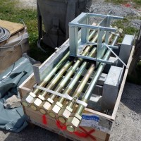 Teile für die Sesselbahn Motta-Schwarzhorn, Juli 2013