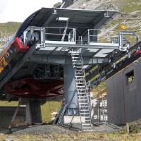 Bergstation der Sesselbahn Heimberg-Motta, August 2013