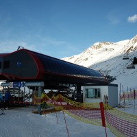 Talstation der Sesselbahn Heimberg-Motta, Dezember 2013