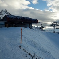 Bergstation der Sesselbahn Heimberg-Motta, Dezember 2013