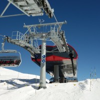 Bergstation der Sesselbahn Motta-Urdenfürggli, März 2014