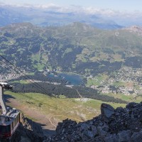 Parpaner Rothorn mit Lenzerheide, August 2014