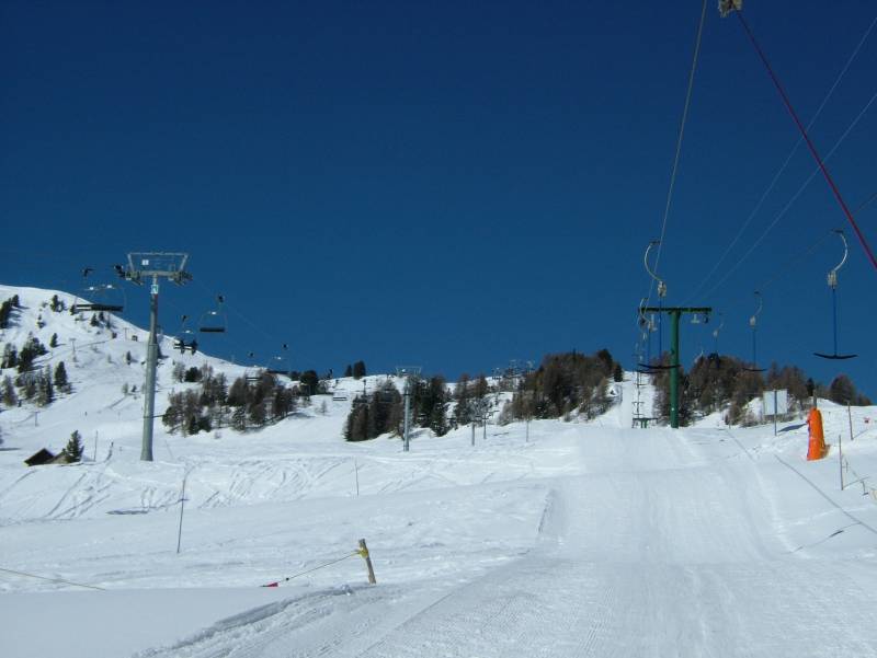 Sesselbahn Les Collons-La Trabanta, April 2006