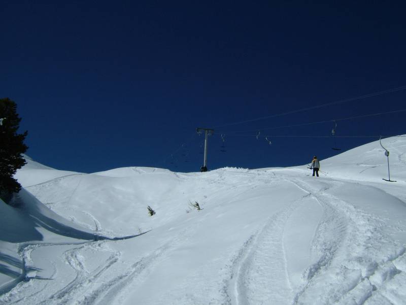 Schlepplift La Tsa, April 2006