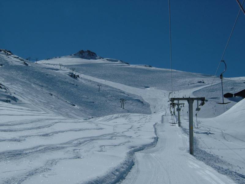 Schlepplift Les Chottes, April 2006