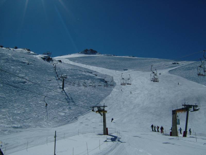 Sesselbahn Greppon Blanc 3, April 2006