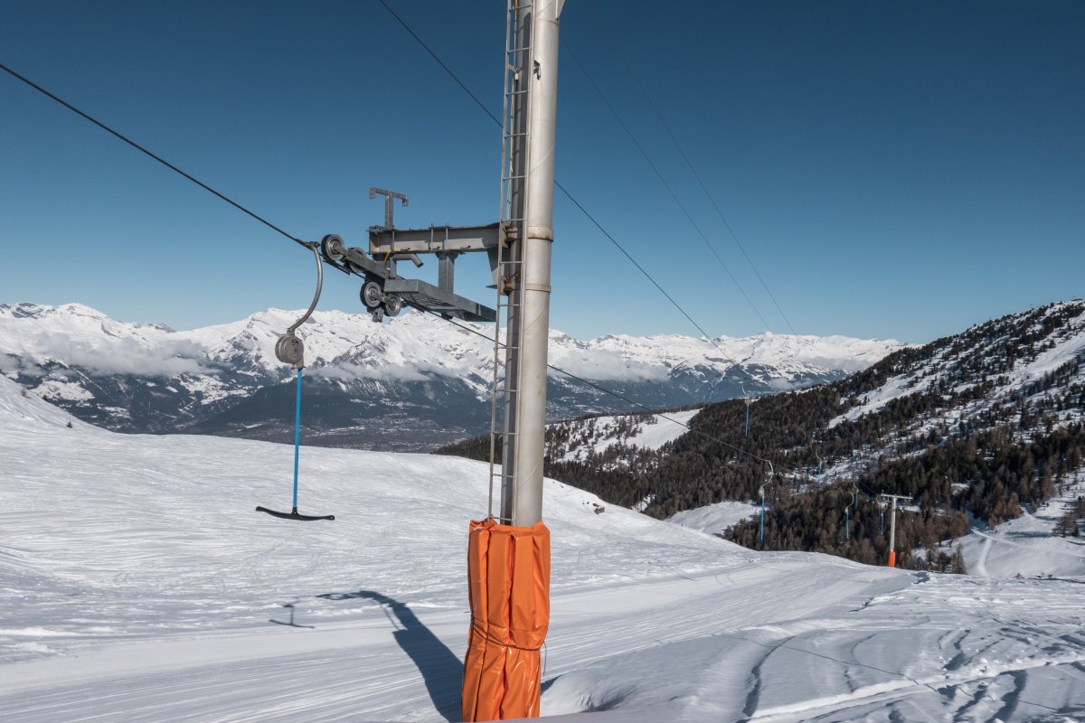 Schlepplift La Tsa, Februar 2023