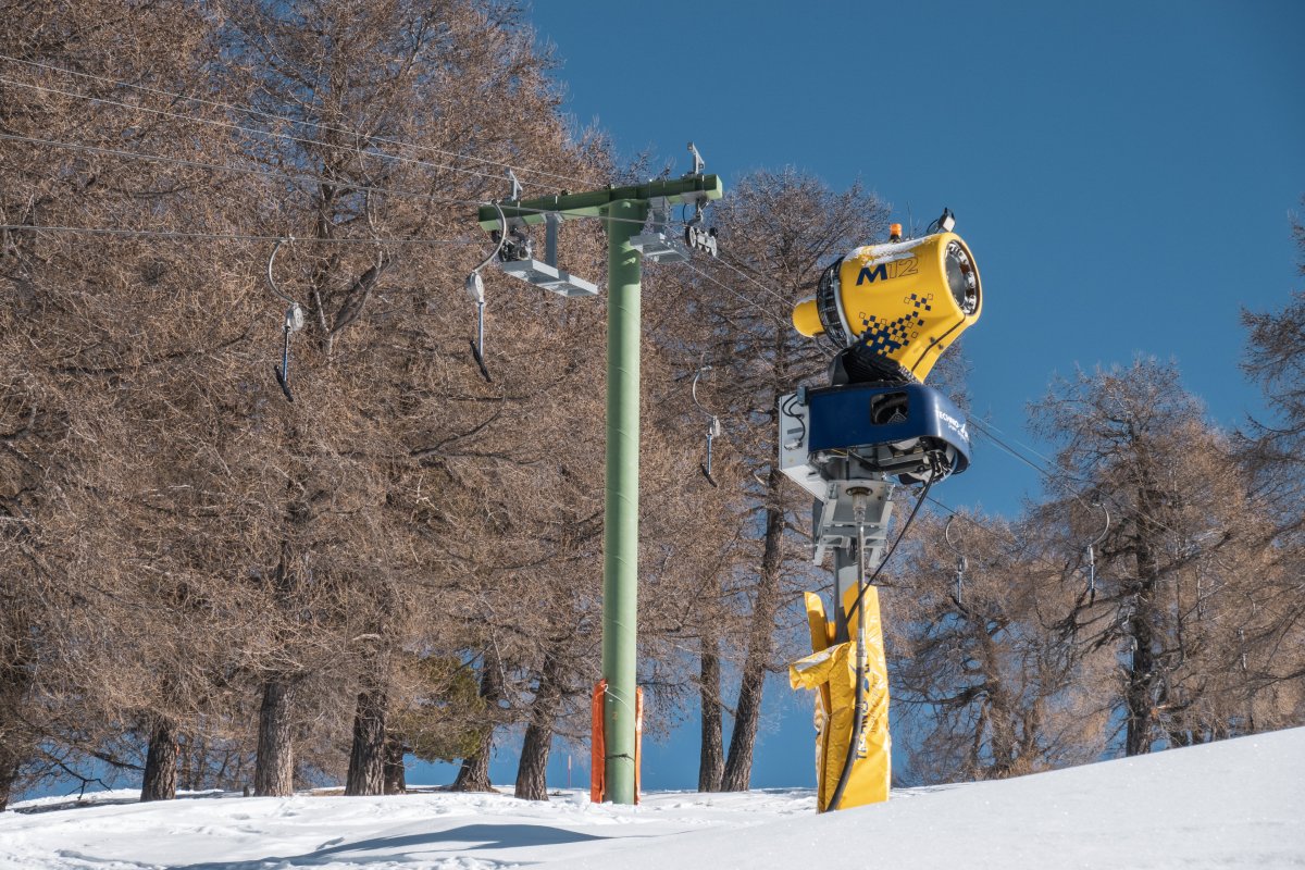 Schlepplift Les Drus, Februar 2023