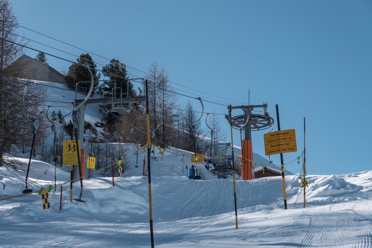 Schlepplifte Bambino, Februar 2023