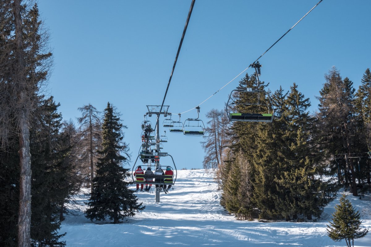 Les Collons-La Trabanta, Februar 2023