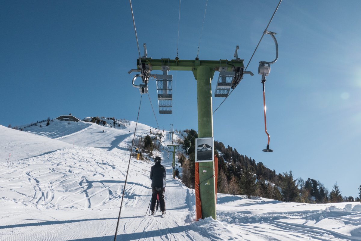 Schlepplift La Cheminée, Februar 2023