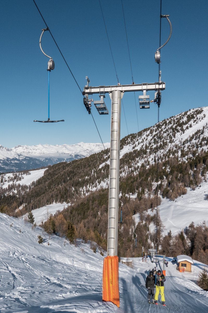 Schlepplift La Tsa, Februar 2023