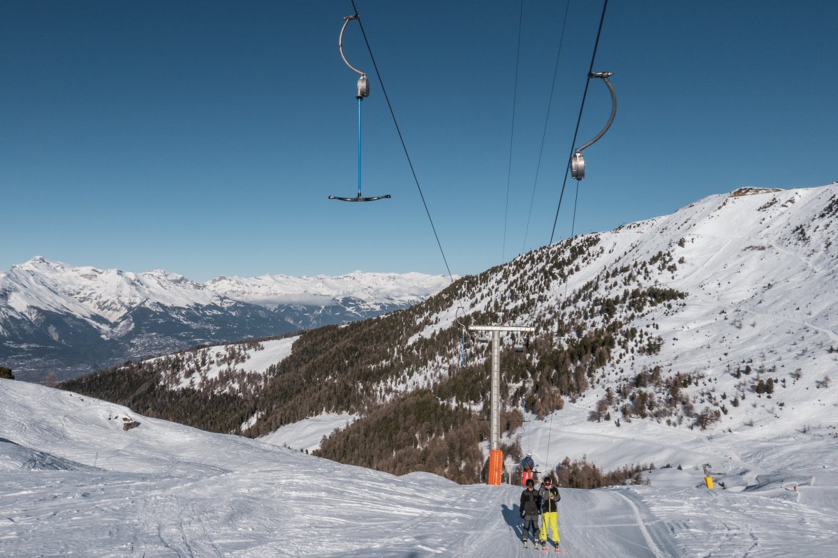 Schlepplift La Tsa, Februar 2023