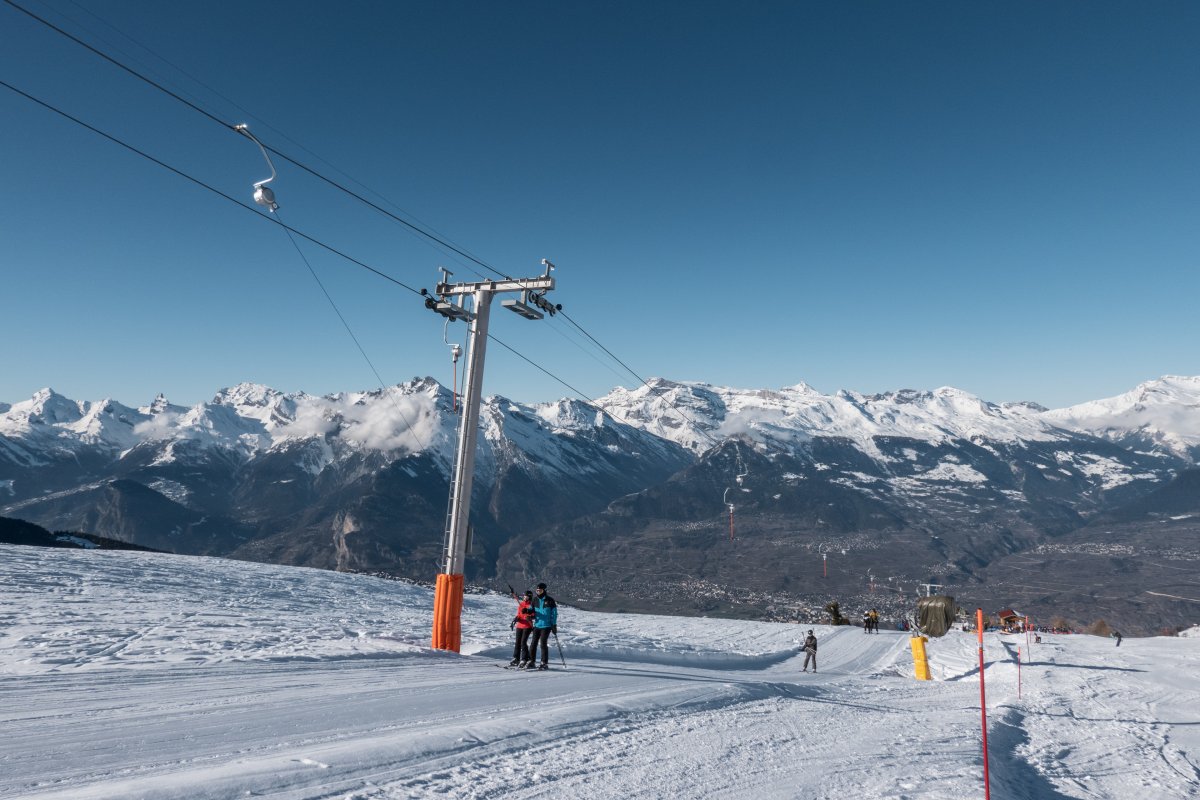 Schlepplift Les Chottes, Februar 2023