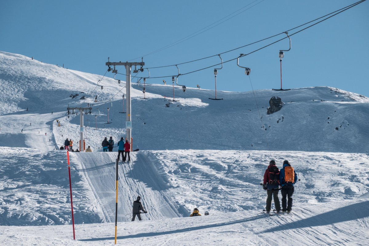 Schlepplift Les Chottes, Februar 2023