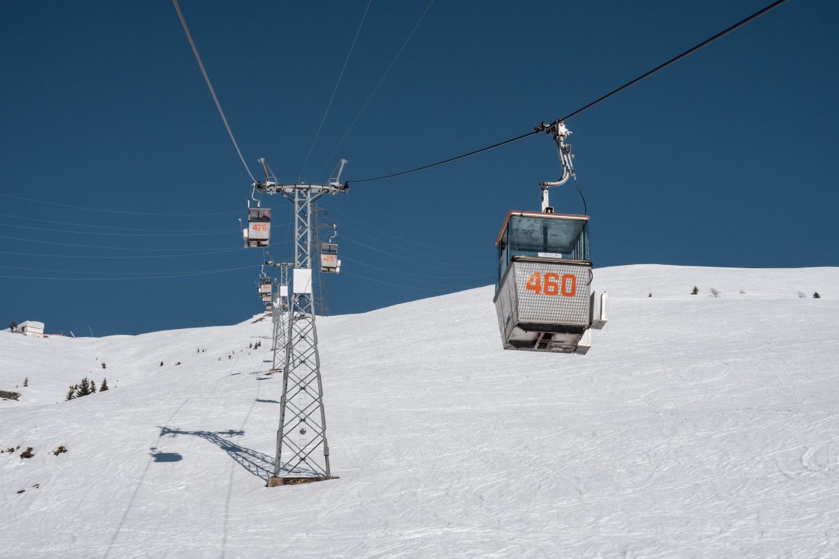 Kabinenbahn Verbier-Savoleyres, März 2026
