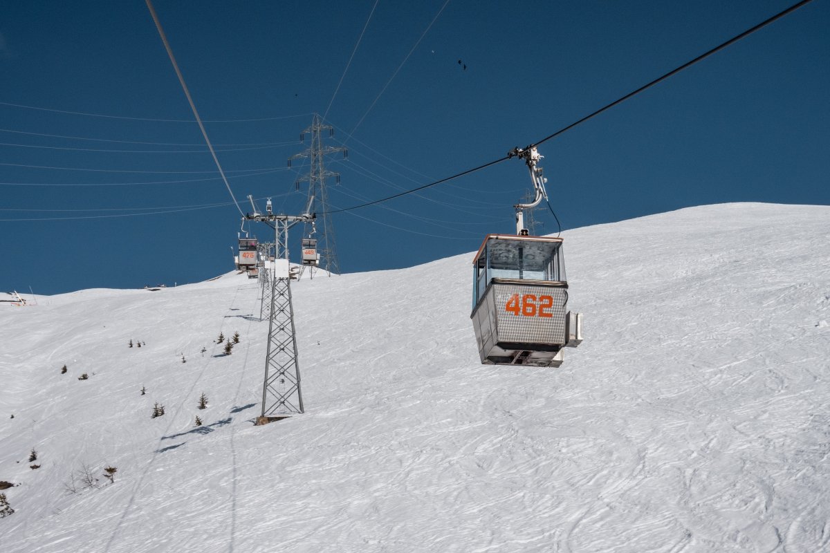 Kabinenbahn Verbier-Savoleyres, März 2026