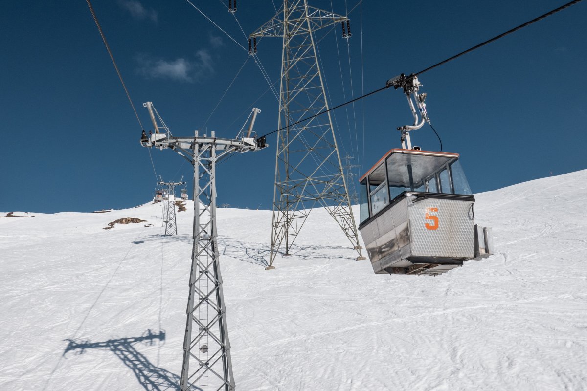 Kabinenbahn Verbier-Savoleyres, März 2026