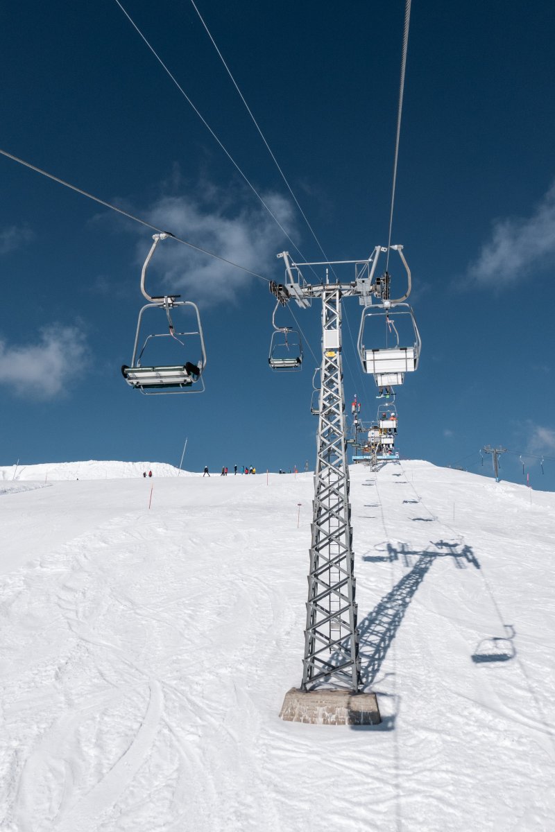 Sesselbahn Combe de la Tournelle-Tête des Savoleyres, März 2026