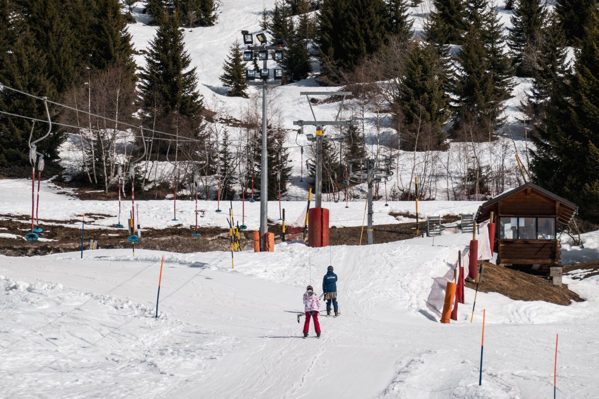 Schlepplift Les Esserts, März 2026
