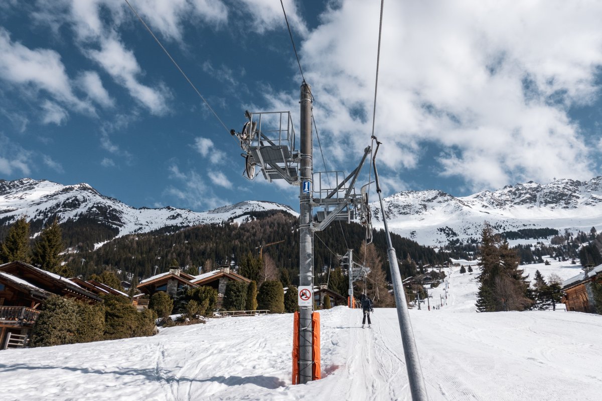 Schlepplift Le Rouge, März 2026