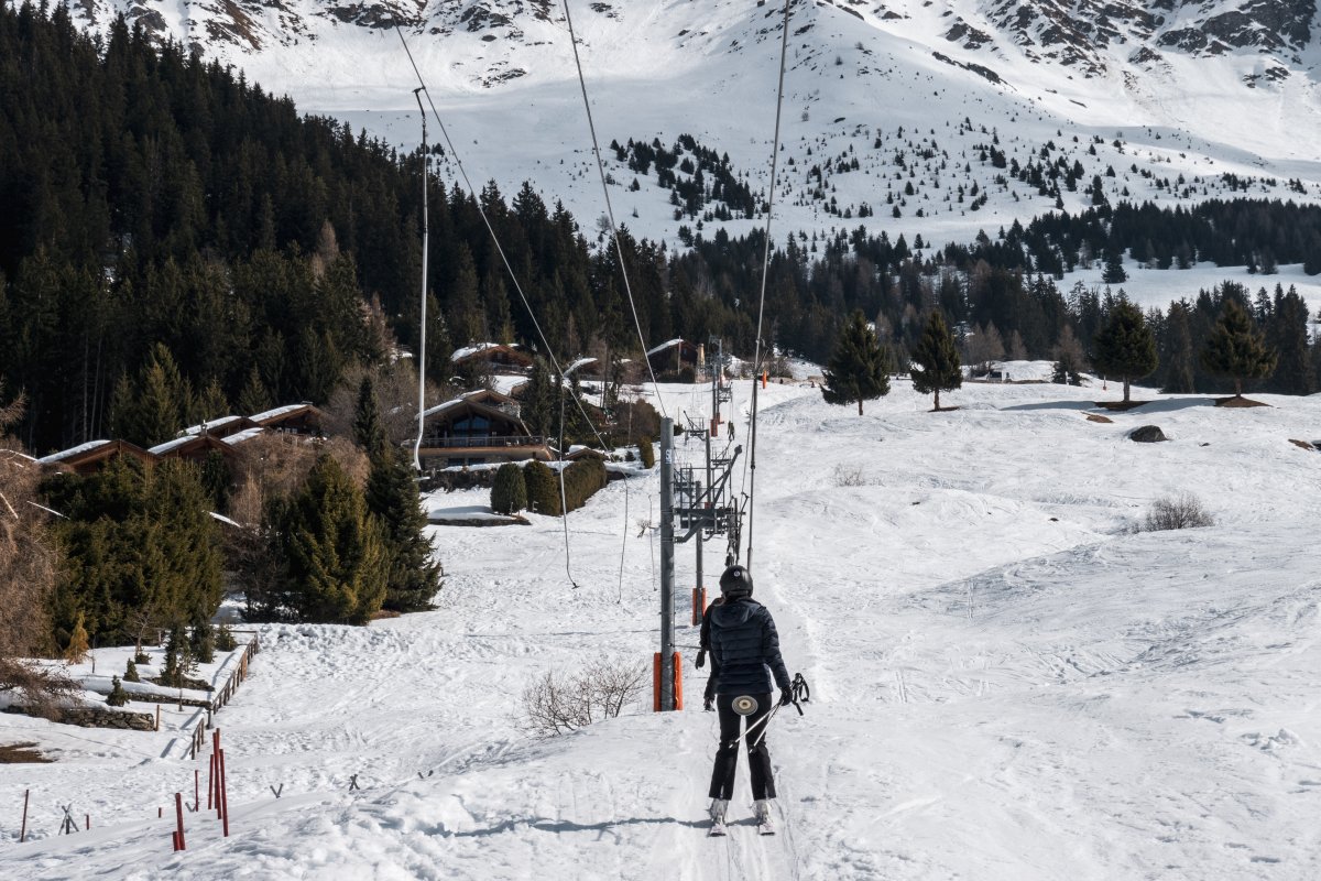 Schlepplift Le Rouge, März 2026