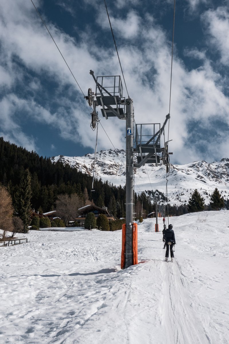 Schlepplift Le Rouge, März 2026