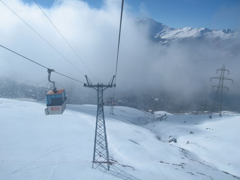 Kabinenbahn Verbier-Savoleyres, März 2008
