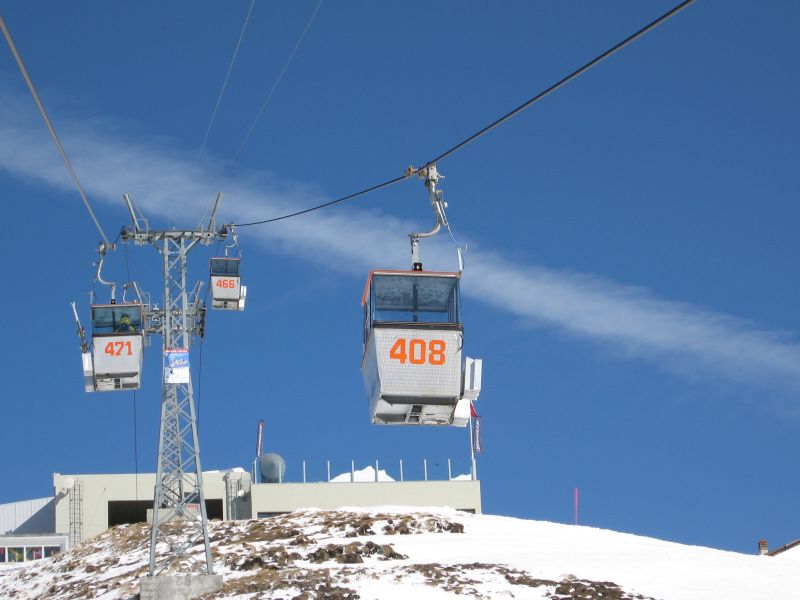 Kabinenbahn Verbier-Savoleyres, März 2008