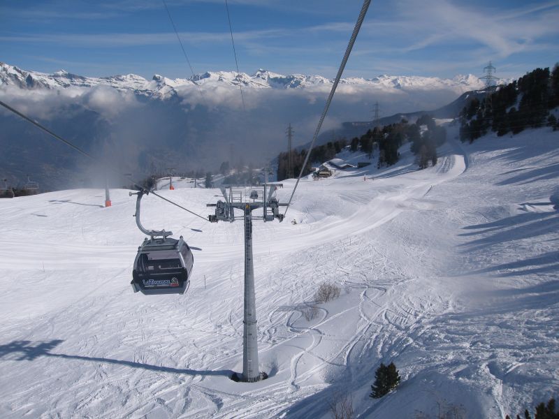 Strecke im obersten Abschnitt, März 2008