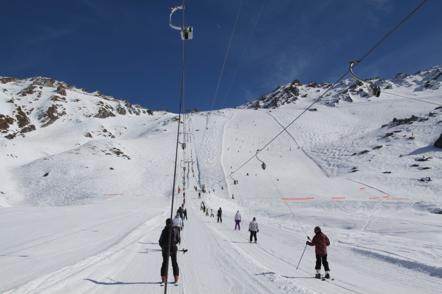 Schlepplifte Creppon Blanc 1+2, Februar 2012