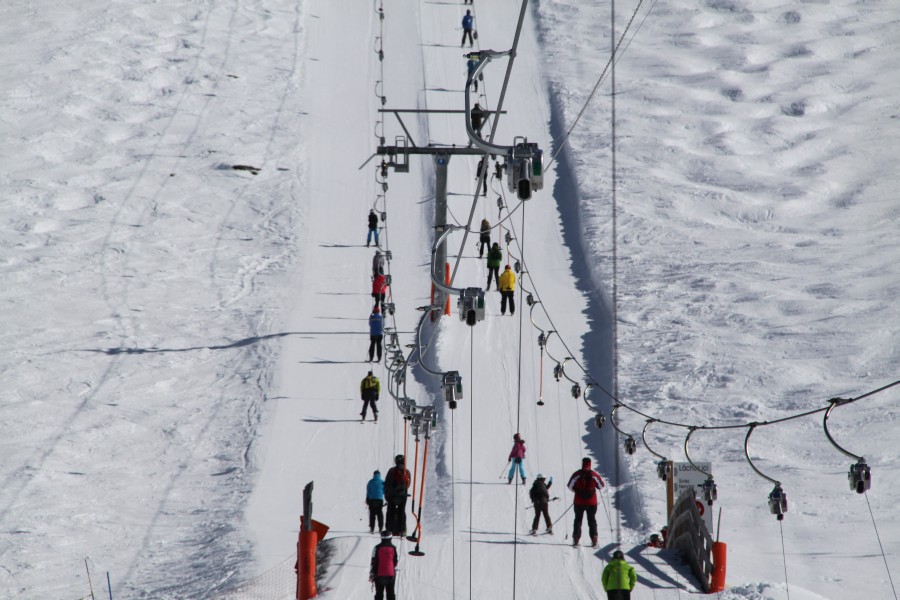 Schlepplifte Creppon Blanc 1+2, Februar 2012