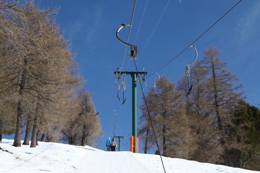 Schlepplift Les Drus, Februar 2012