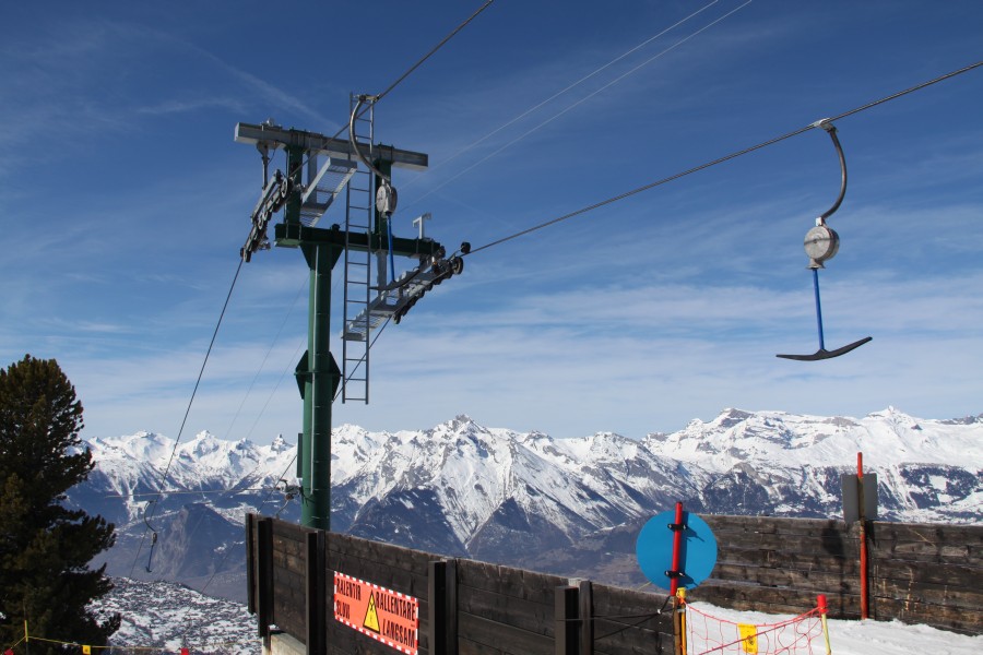 Schlepplift Les Drus, Februar 2012