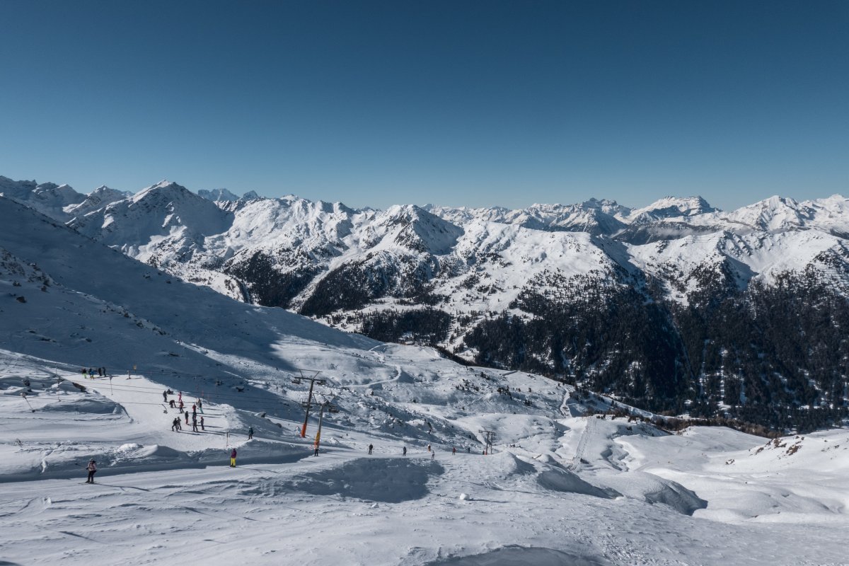 Schlepplifte Greppon Blanc, Februar 2023