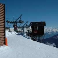 Bergstation der Sesselbahn Les Collons-L'Etherolla, April 2006