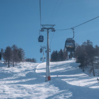 Kabinenbahn Veysonnaz-Thyon, Februar 2023