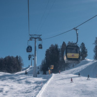 Kabinenbahn Veysonnaz-Thyon, Februar 2023