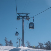 Kabinenbahn Veysonnaz-Thyon, Februar 2023