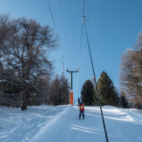 Schlepplift Piccolo, Februar 2023