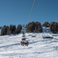 Les Collons-La Trabanta, Februar 2023