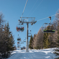 Les Collons-La Trabanta, Februar 2023